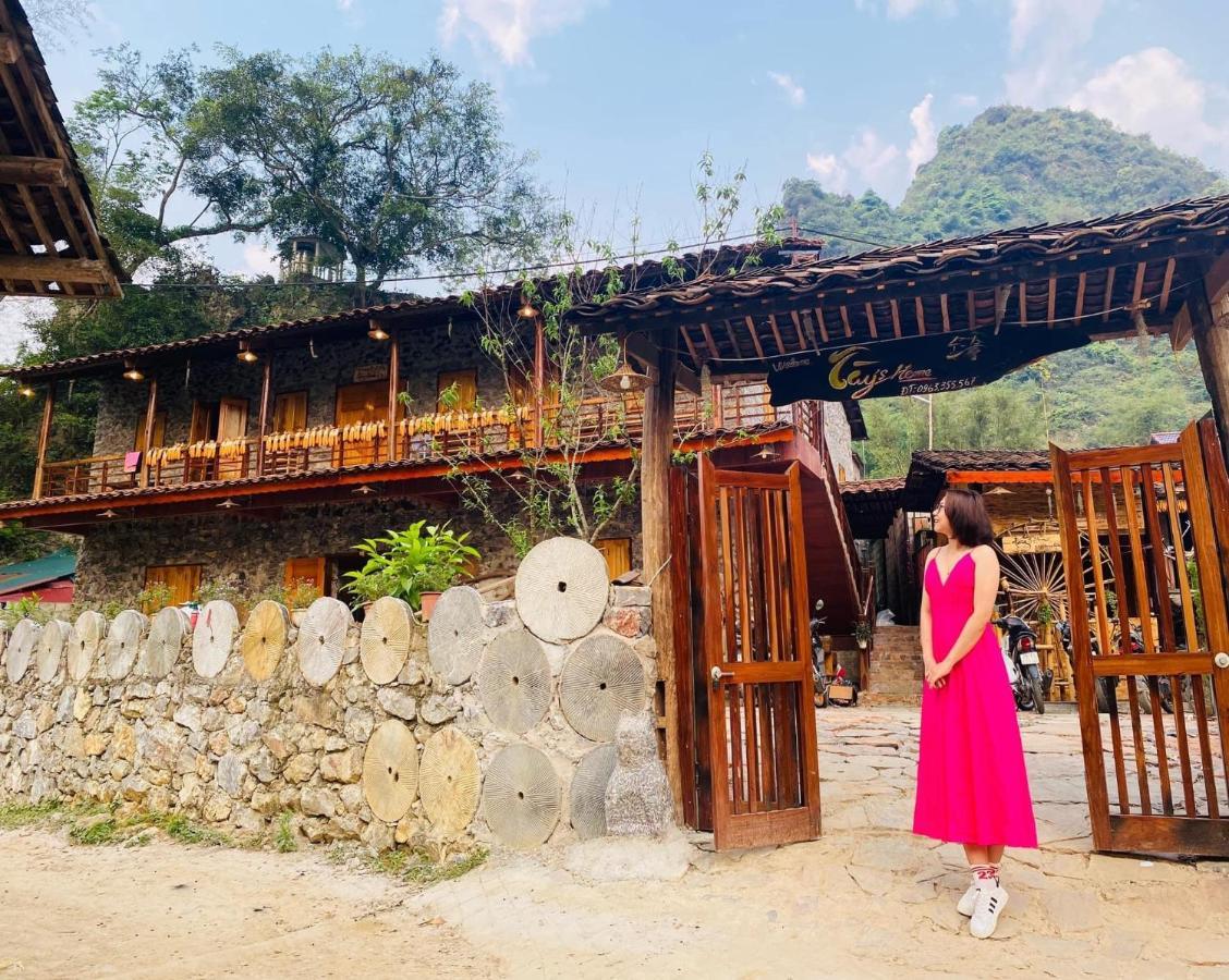 Tay Homestay Lang Da Co Khuoi Ky- Ban Gioc Cao Bang Exterior foto